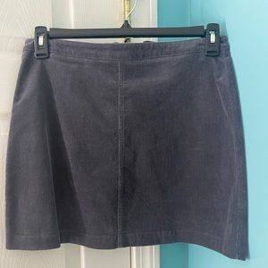 Suede Skirt